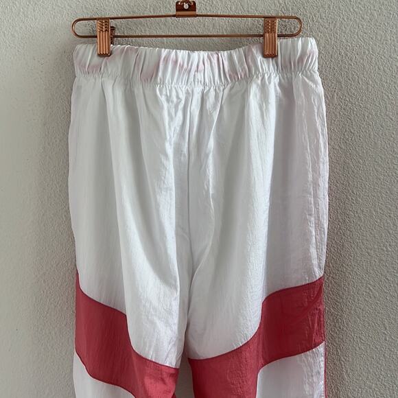 NWT Champion Woven Retro Colorblock Nylon Windbreaker Pants Track Pant Medium - Picture 8 of 9
